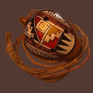 ~handmade and hand painted ocarina~